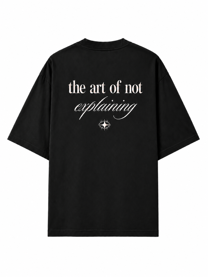 Art of Not Explaining